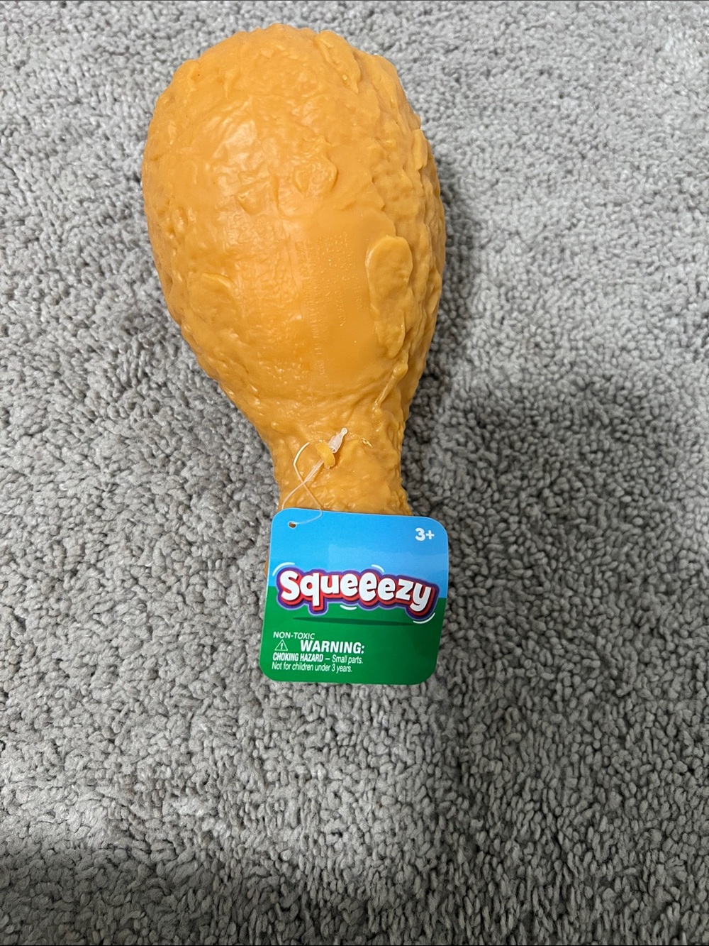 Squeeezy fried chicken toy